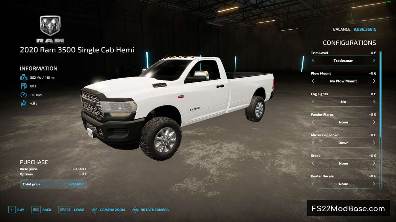 2020 Ram 3500 Single Cab
