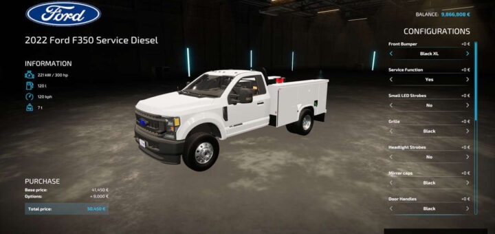 2022 Ford F350 Super Duty Single Cab Service