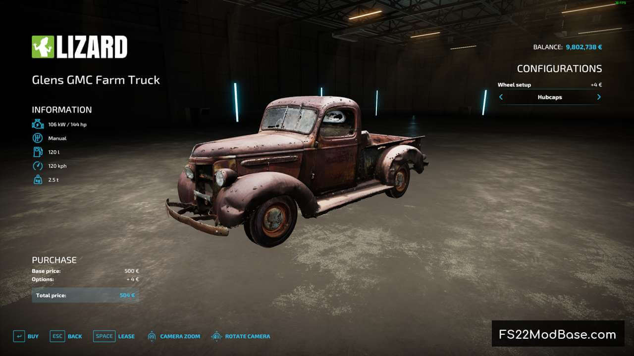 Glens GMC Farm Truck