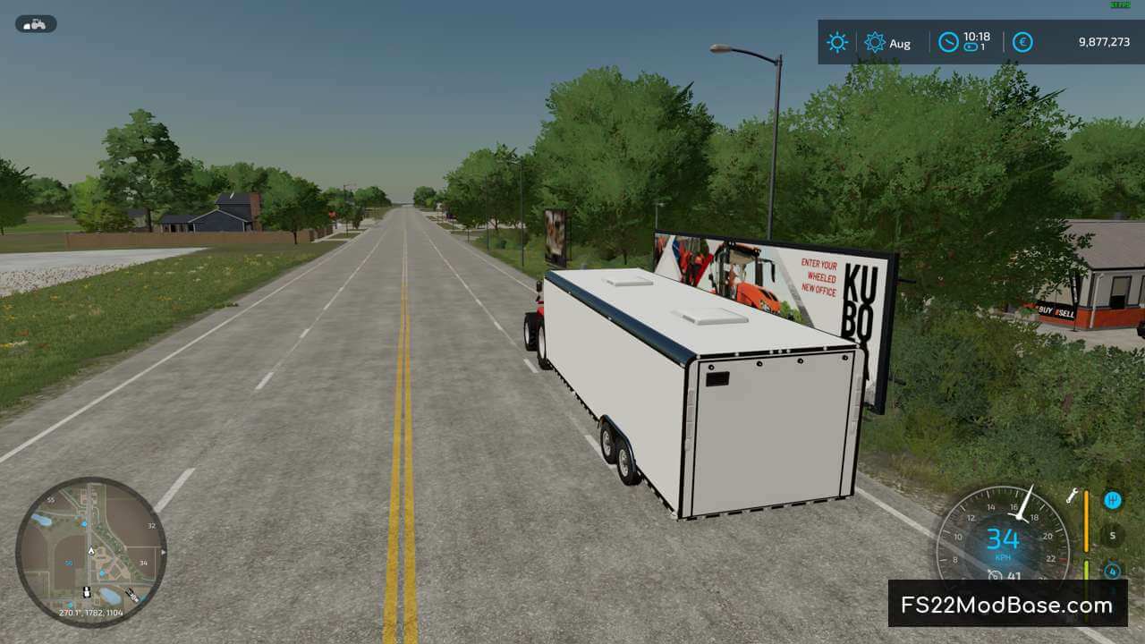 30FT Box trailer pack