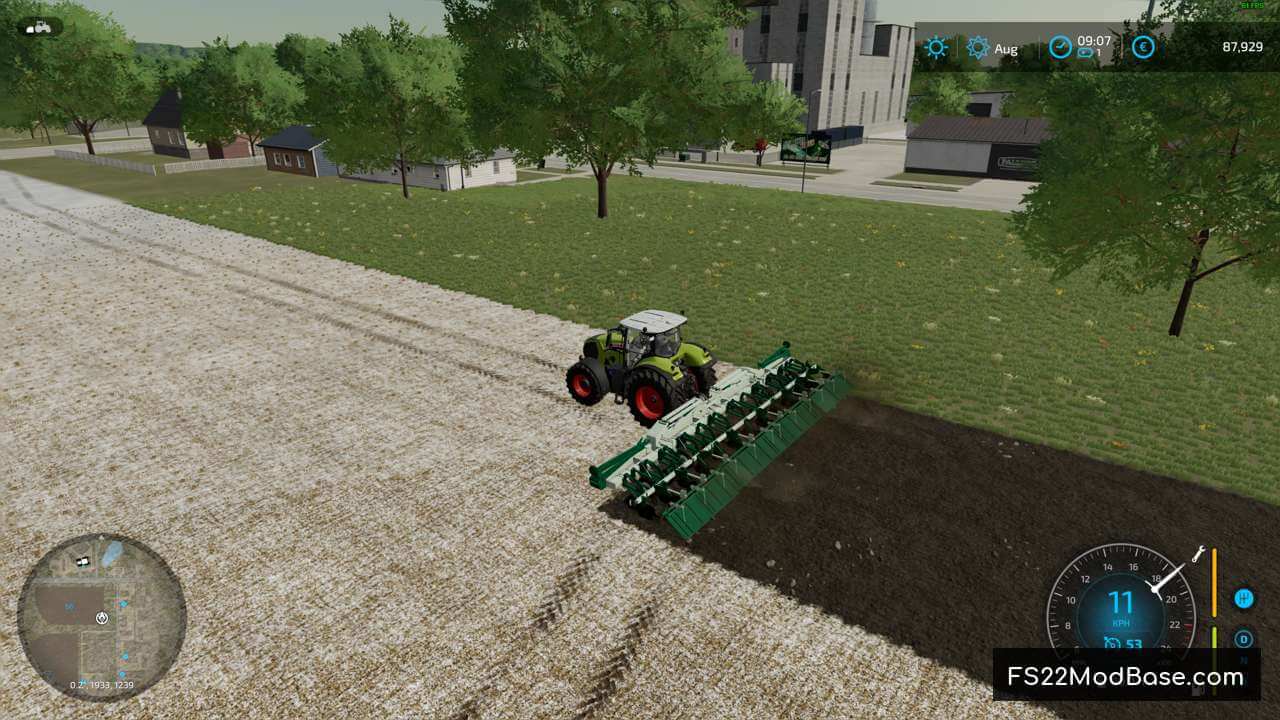 12 Row Kmc Ripper Bedder Flex