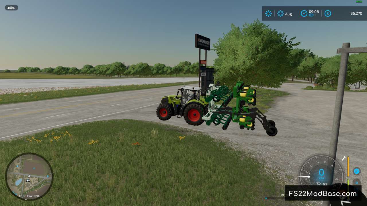 12 Row Kmc Ripper With Baskets Planter