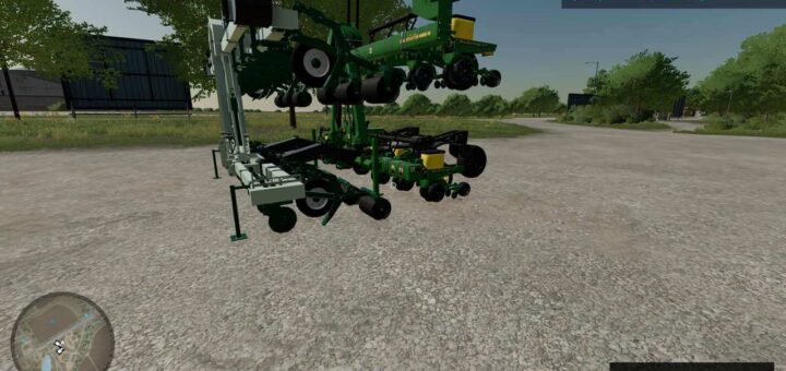 12 Row Kmc Ripper With Baskets Planter