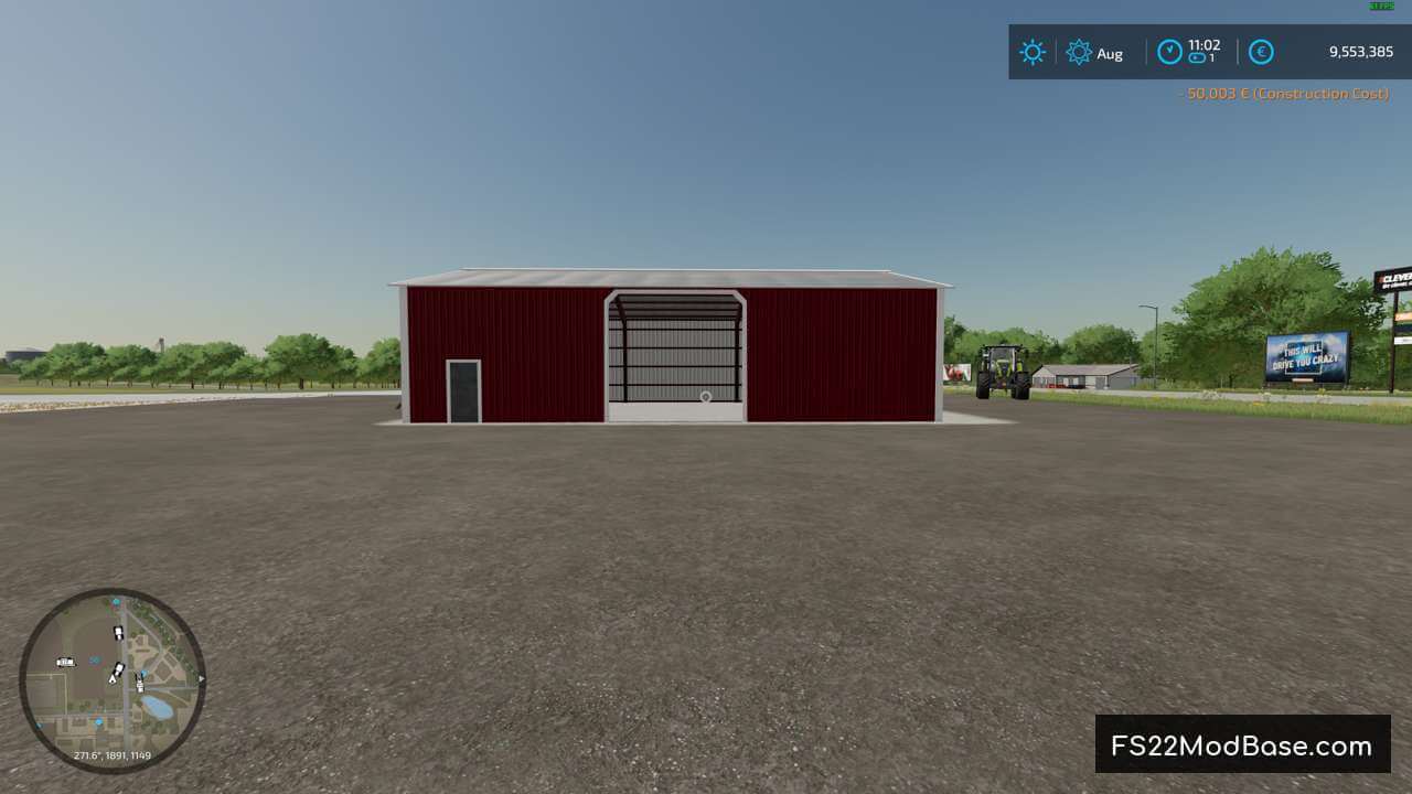 40x60 Steel Shed