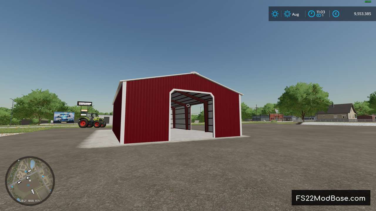 40x60 Steel Shed