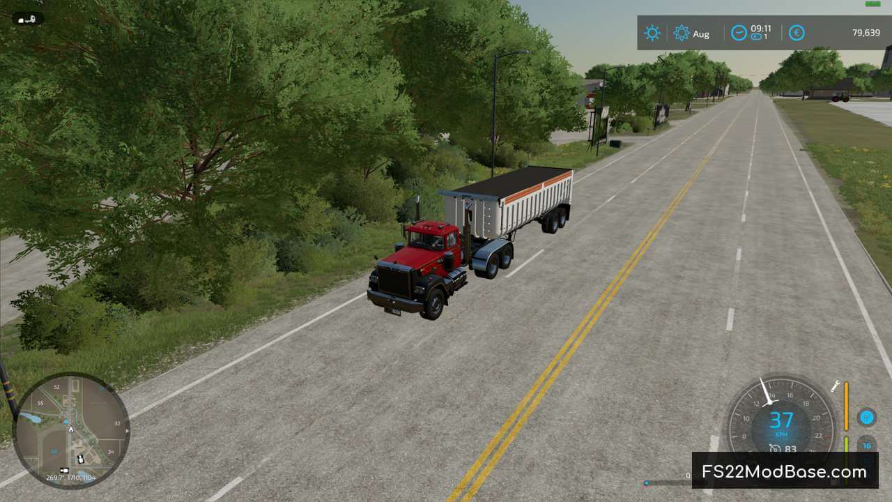 1973 Fruehauf Dump Trailer