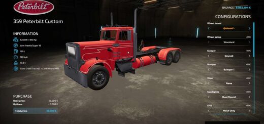 359 Peterbilt Custom