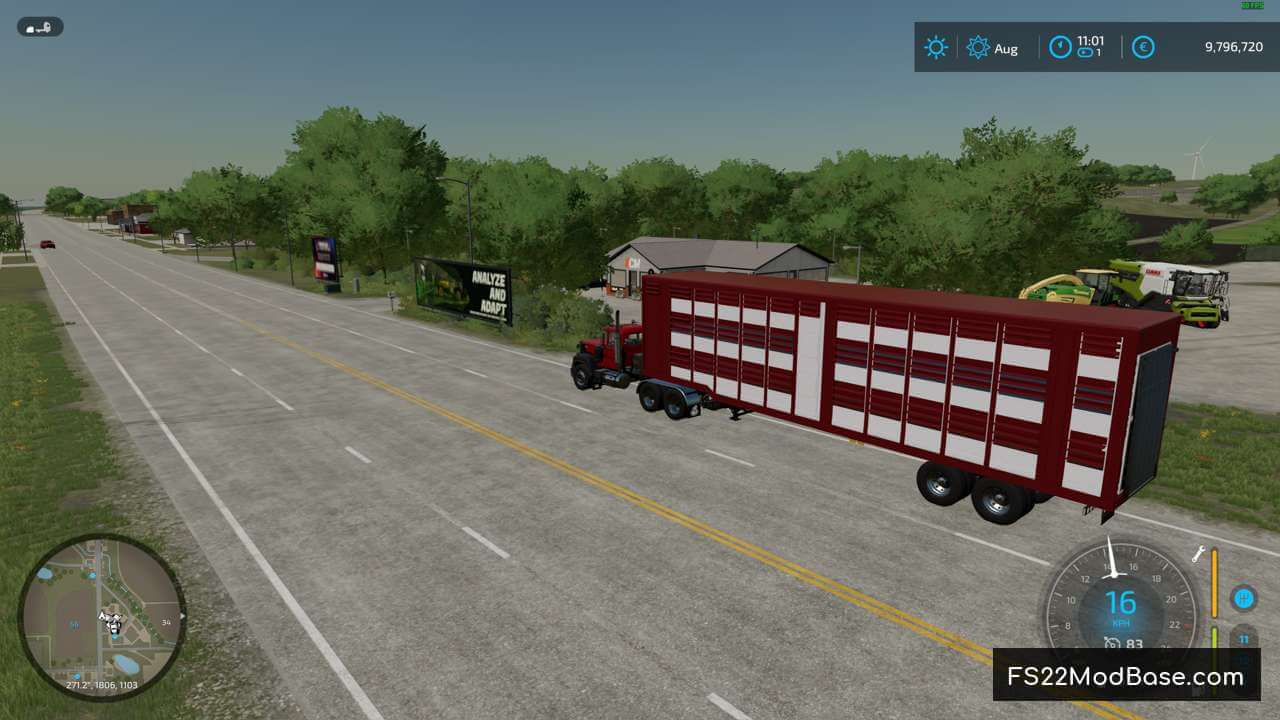 TLX 48Ft Livestock Trailer