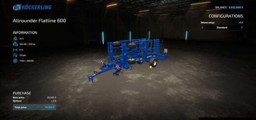 Allrounder Flatline 600