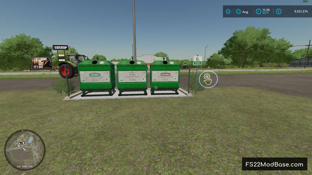 Waste Glass Container Pack