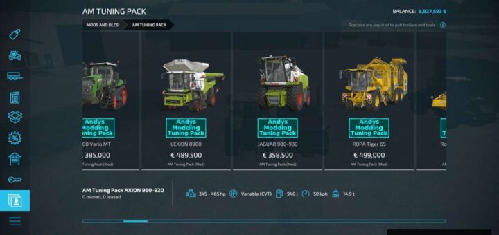 AM Tuning Pack