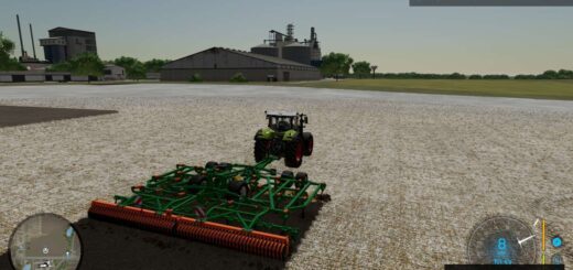 Amazone Cenius 8003-2TX Super mulcher plow cultivator