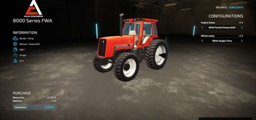 Allis Chalmers 8000 series
