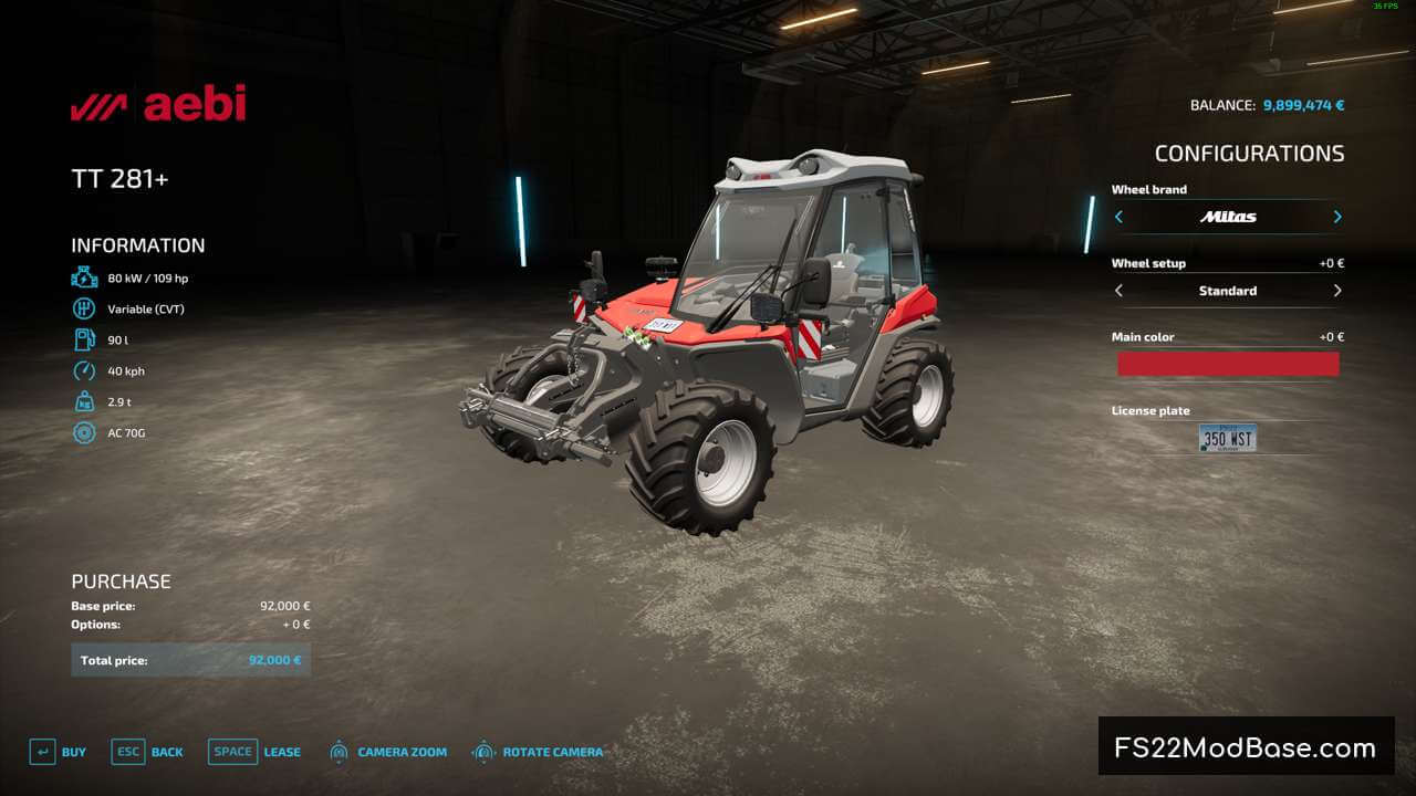 AEBI TT 281+