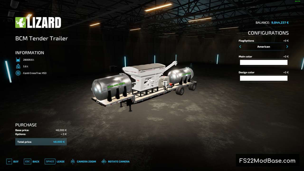 BCM Tender Trailer