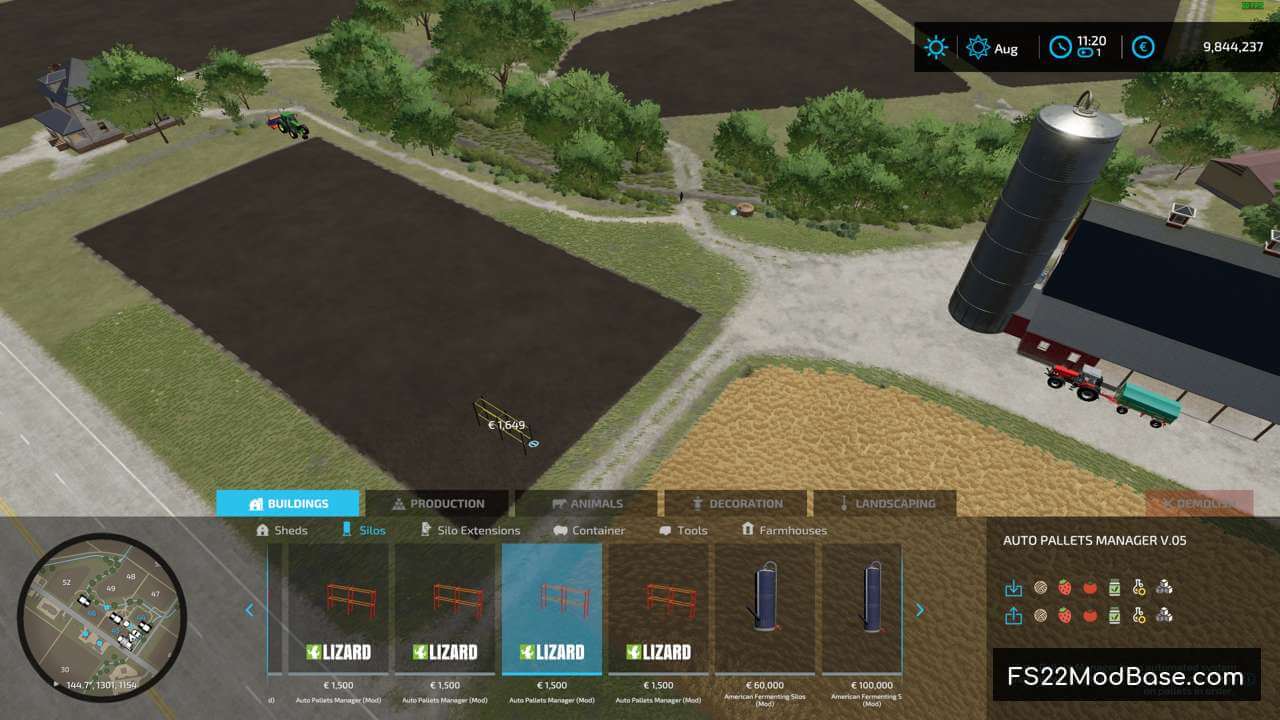 Auto Pallets Manager