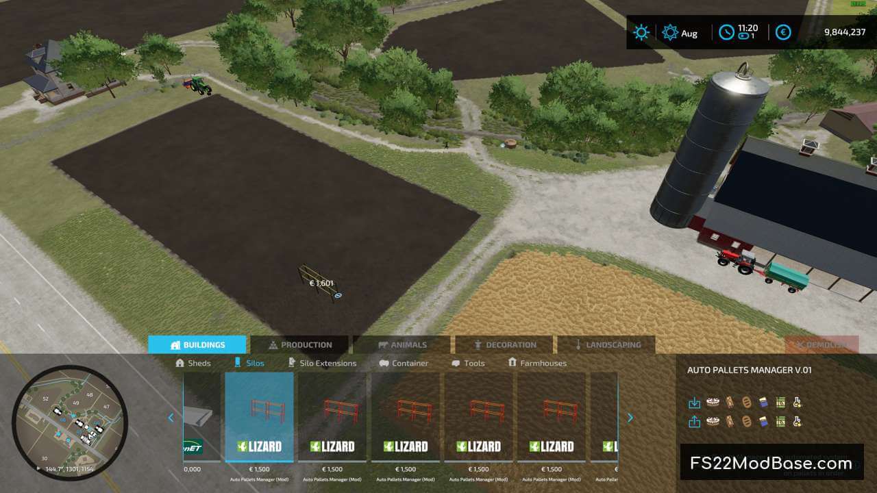 Auto Pallets Manager