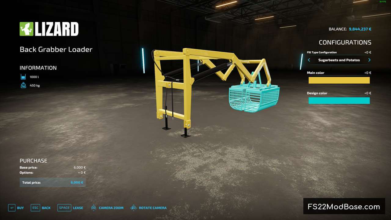 Back Grabber Loader