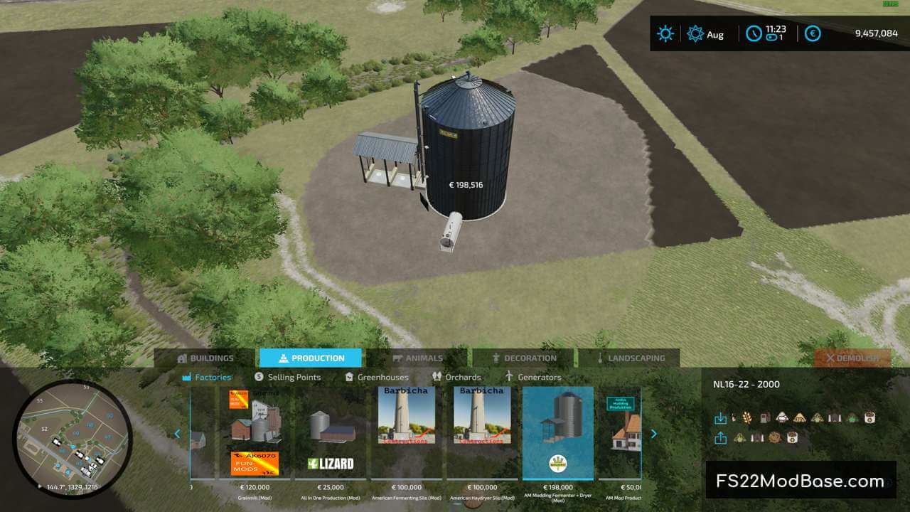 AM Modding Fermenter + Grastrocknung