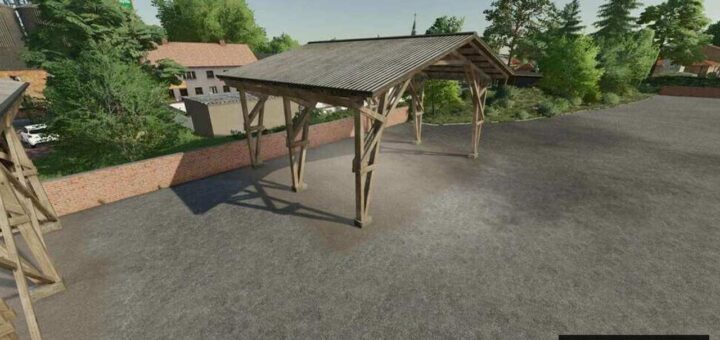 Bale And Vehicle Shelter