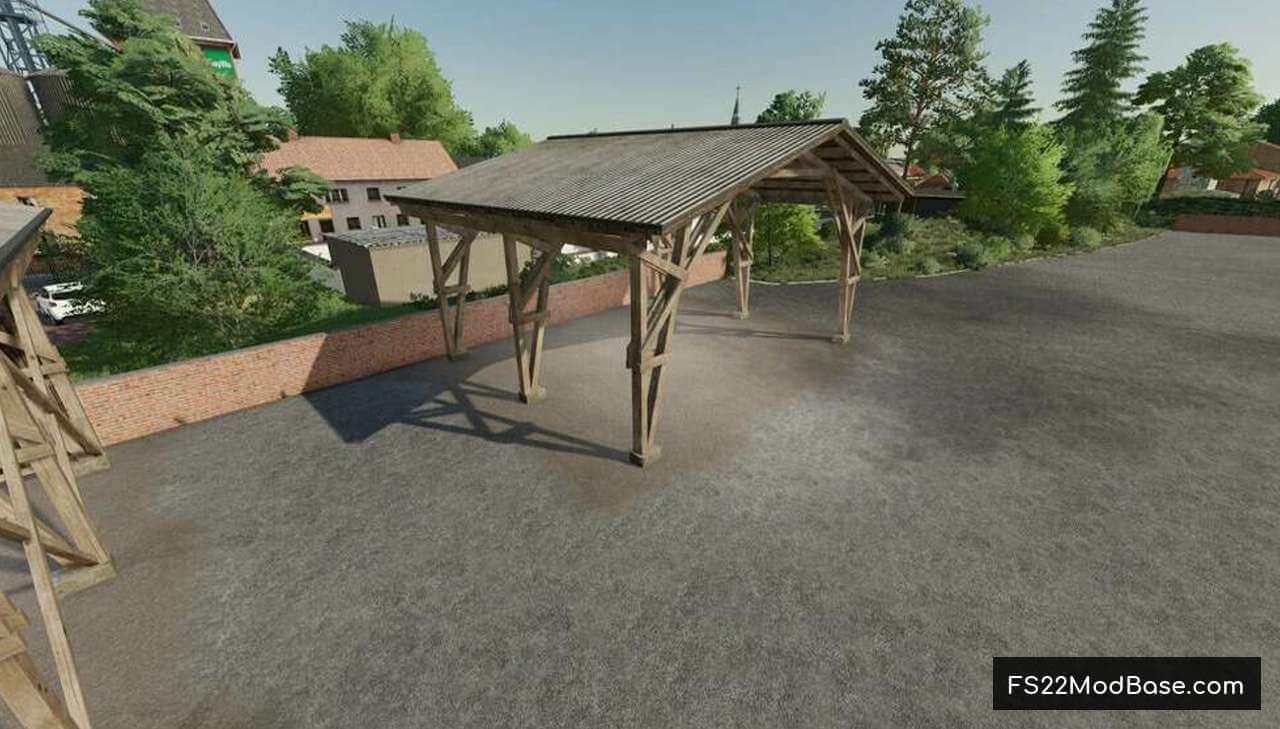 Bale And Vehicle Shelter
