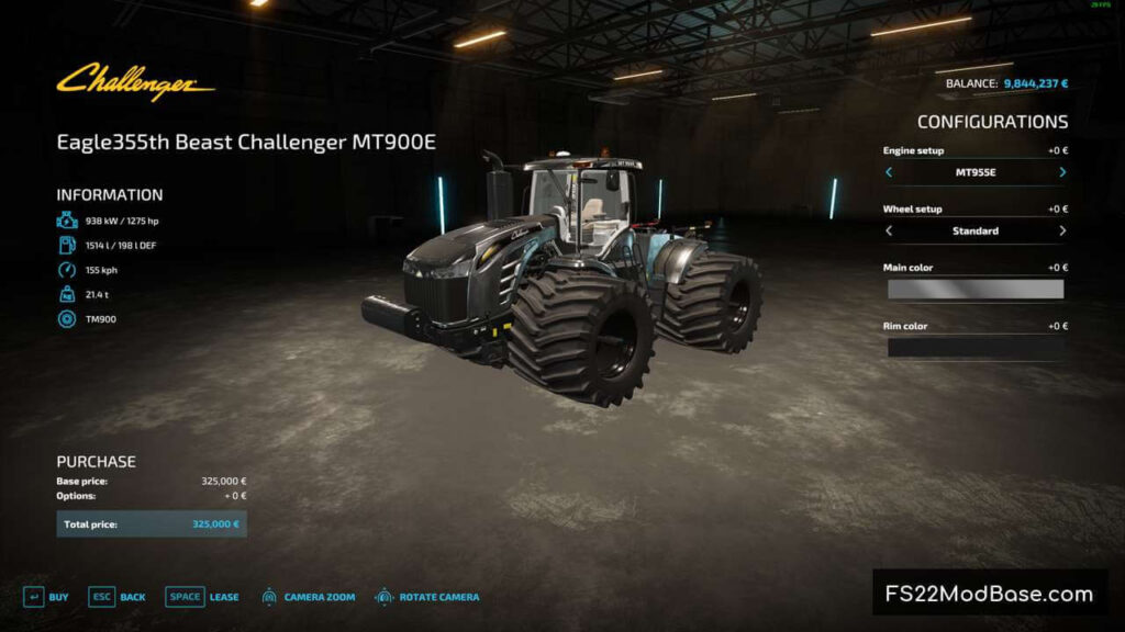 Beast Challenger MT900E - Farming Simulator 22 Mod | LS22 Mod | FS22 Mod