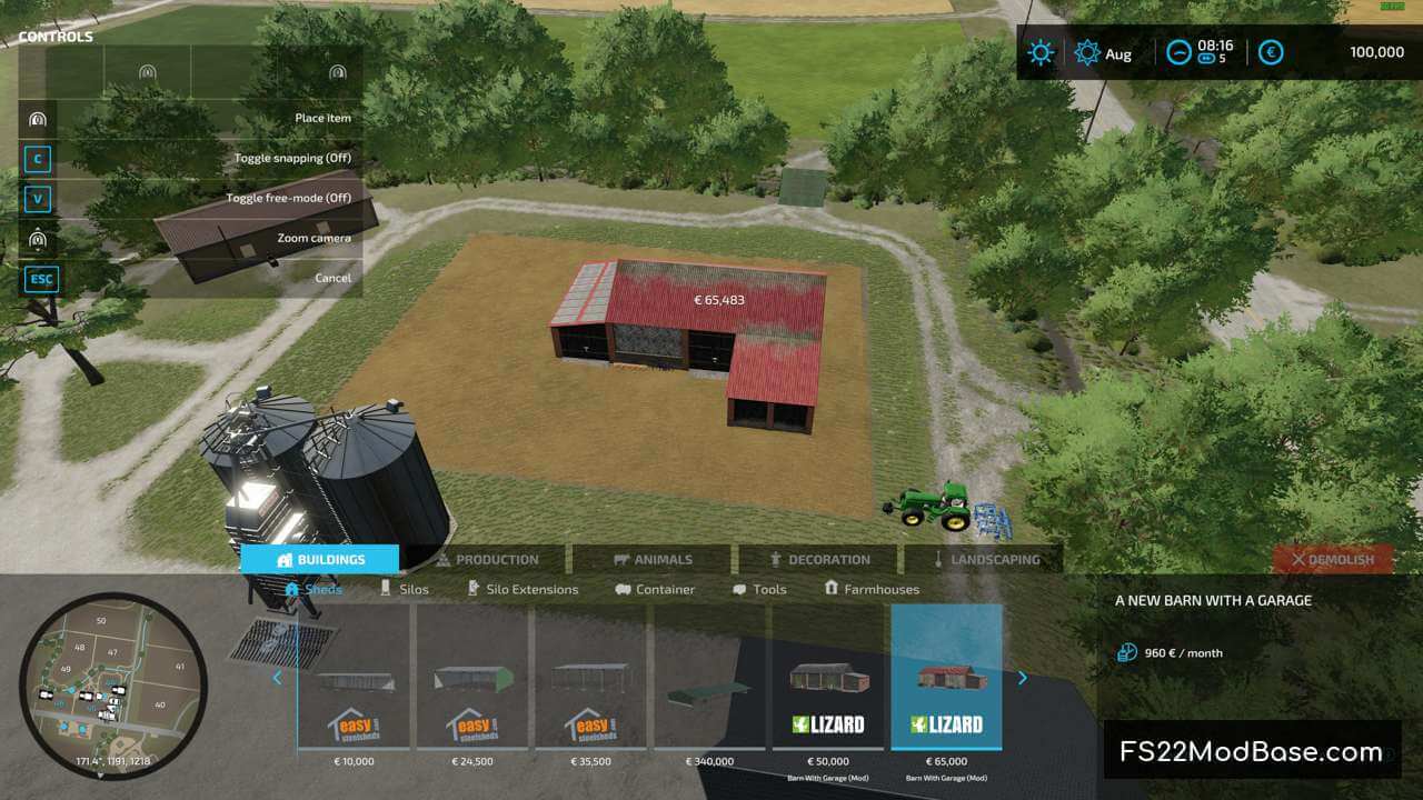 Barn With Garage