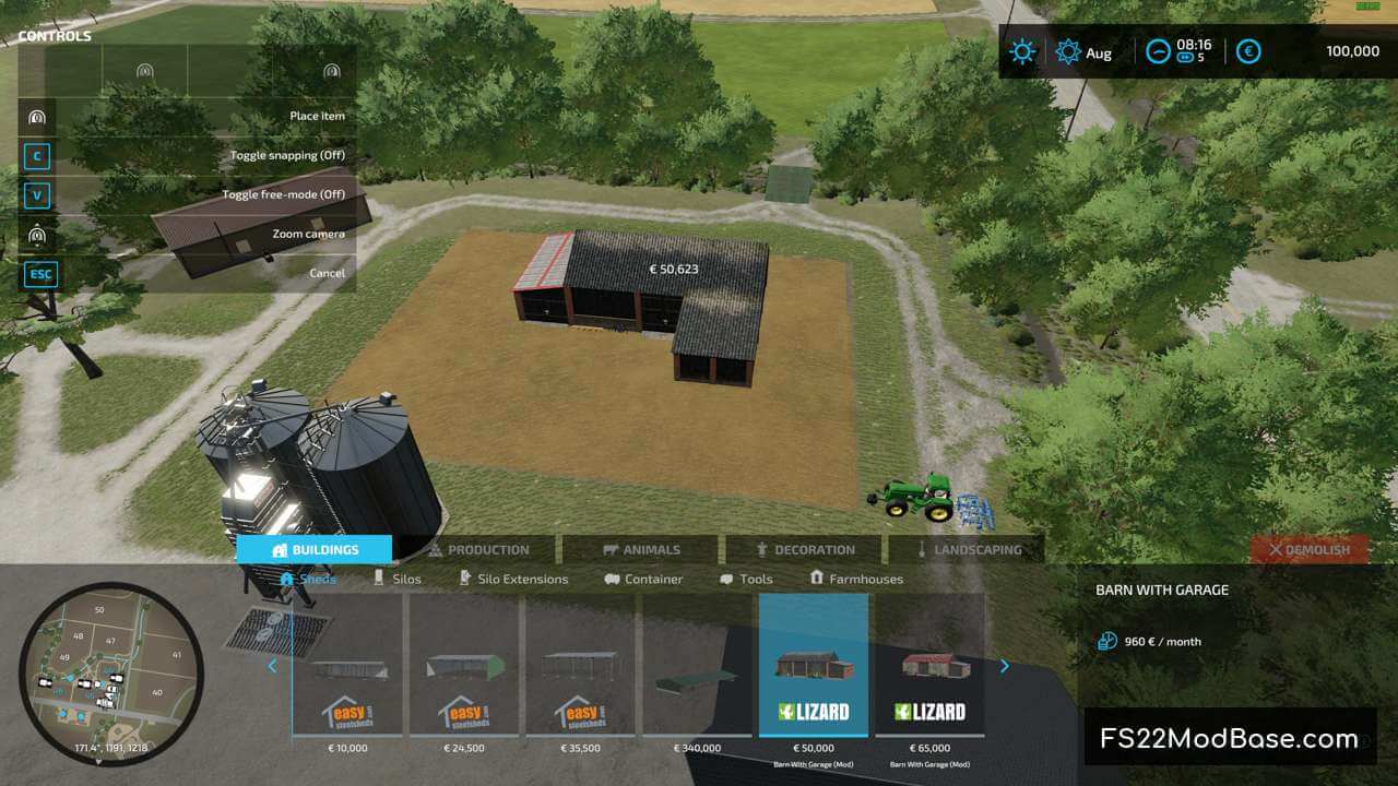 Barn With Garage