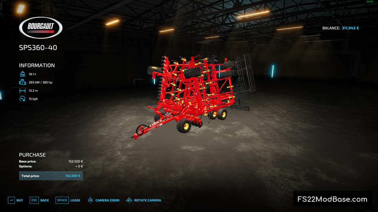 Bourgault SPS360-40