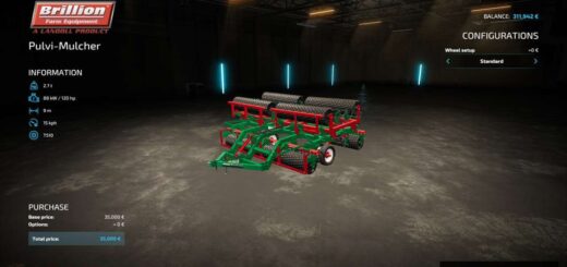 Brillion Pulvi-Mulcher