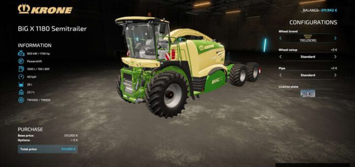 BigX1100 Semitrailer