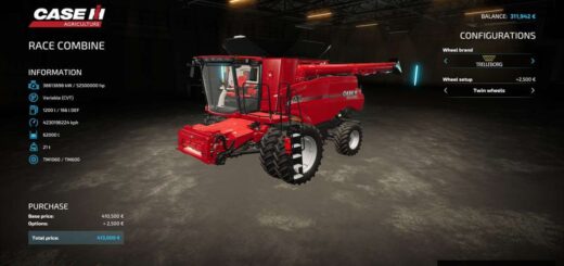 Case Axial-Flow 9250