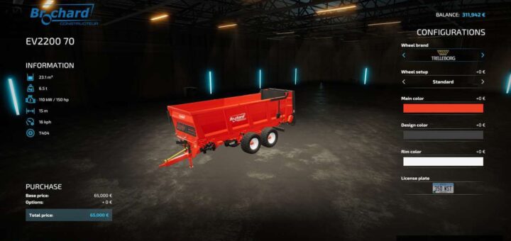 Brochard EV 2200 70