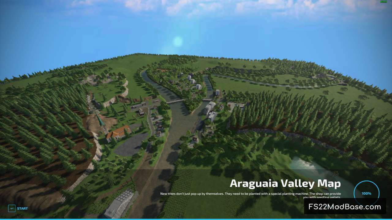 Araguaia Valley Map