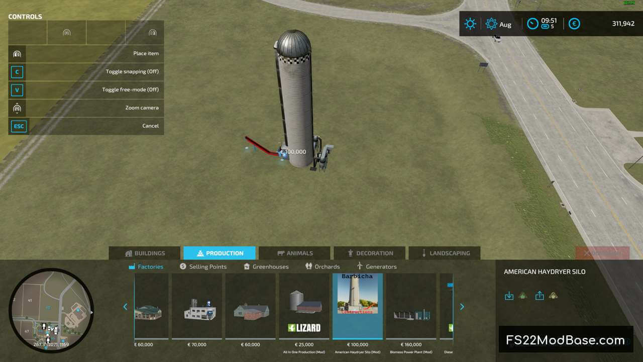 American Haydryer Silo