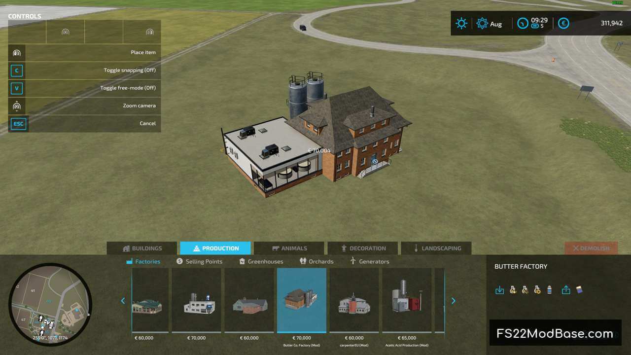 Butter Co. Factory