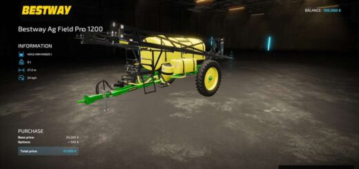 Bestway Ag Field Pro 1200