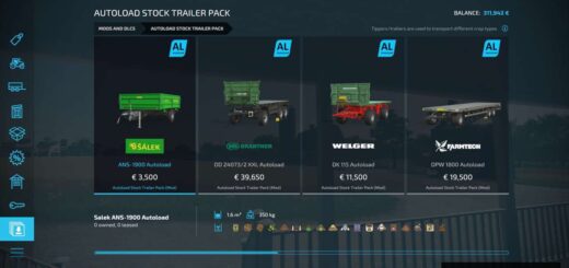 Autoload Stock Trailer Pack