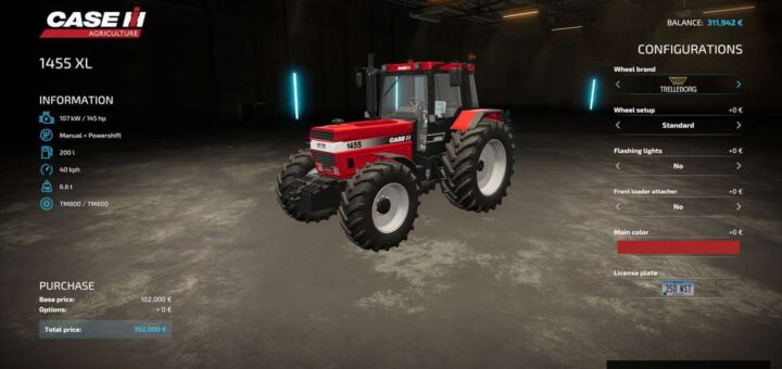 Case IH 1455 XL
