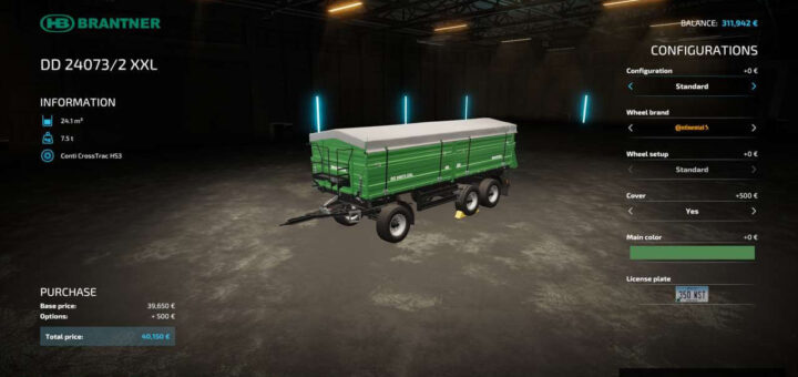 Brantner DD 24073/2 XXL