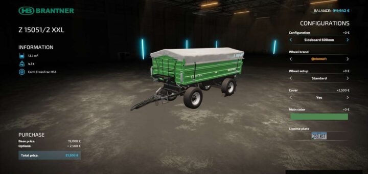 Brantner Z 15051/2 XXL