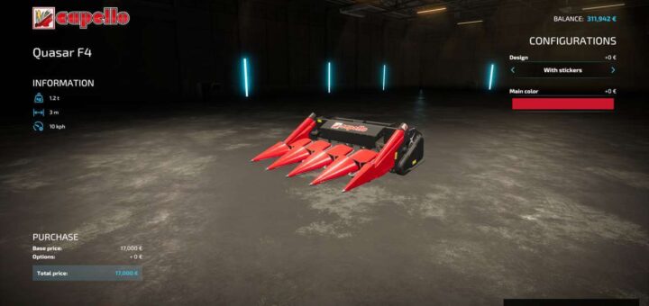Capello Quasar F4