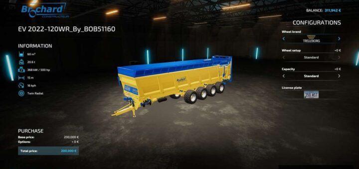Brochard EV 2022-120WR