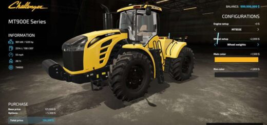 Challenger MT900E VE