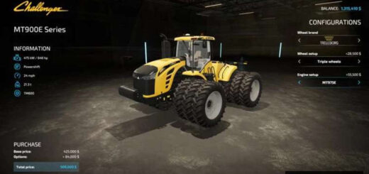 Challenger MT 900E