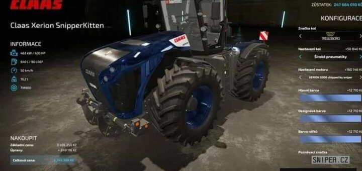 Claas Xerion SnipperKitten