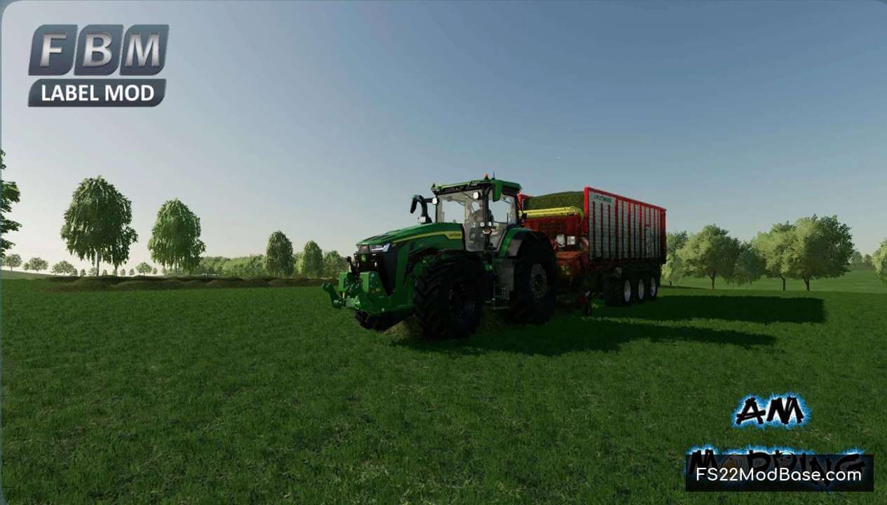 John Deere 8R by AM Modding