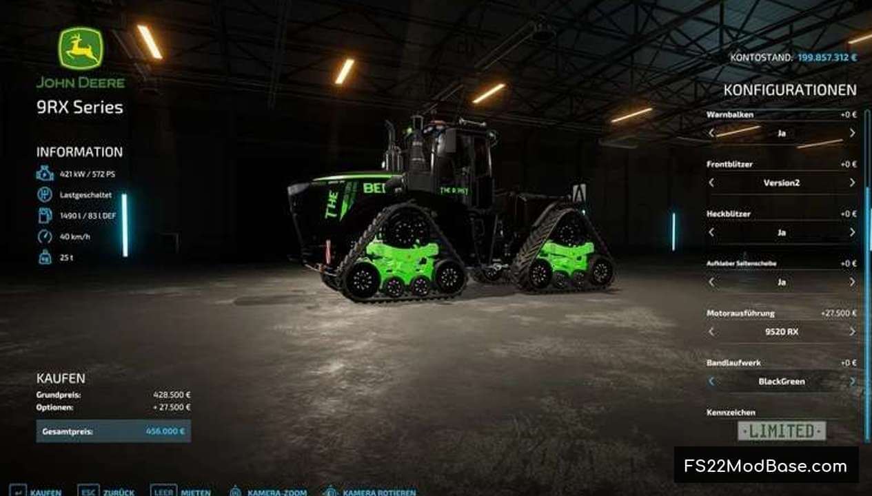 John Deere 9RX The Beast