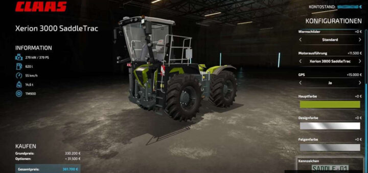 SaddleTrac 3300-3800 Sprayer Pack