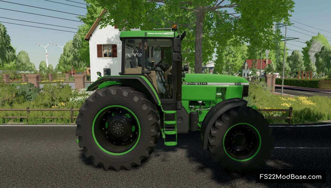 John Deere 7810 BlackMamba